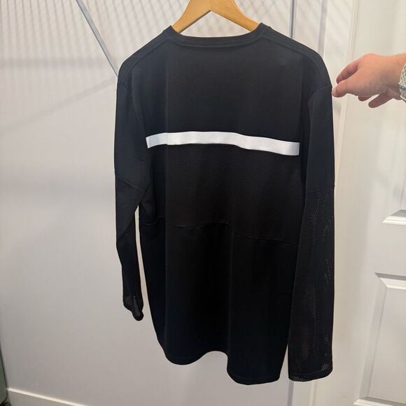 Gap GQ STAMPD Mesh Men’s Hockey Jersey Black White Medium Limited Release - Picture 9 of 9